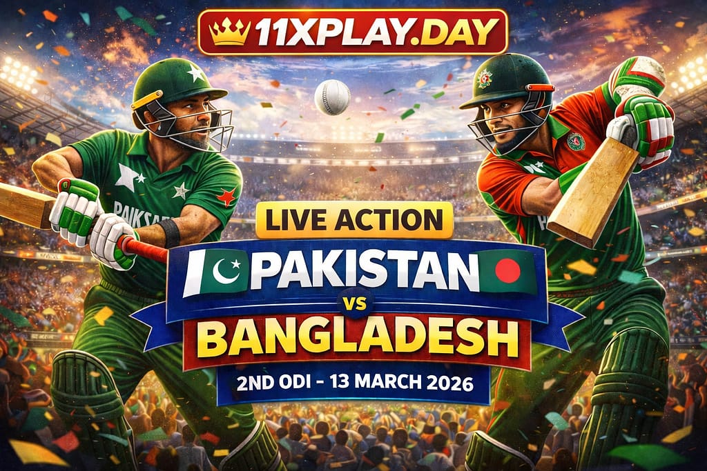 PAKISTAN VS BANGLADESH 2ND ODI 2026 LIVE